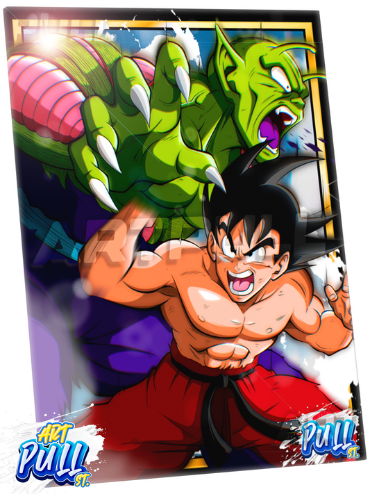LÁMINA METÁLICA DRAGON BALL Z METEORIC STROKE