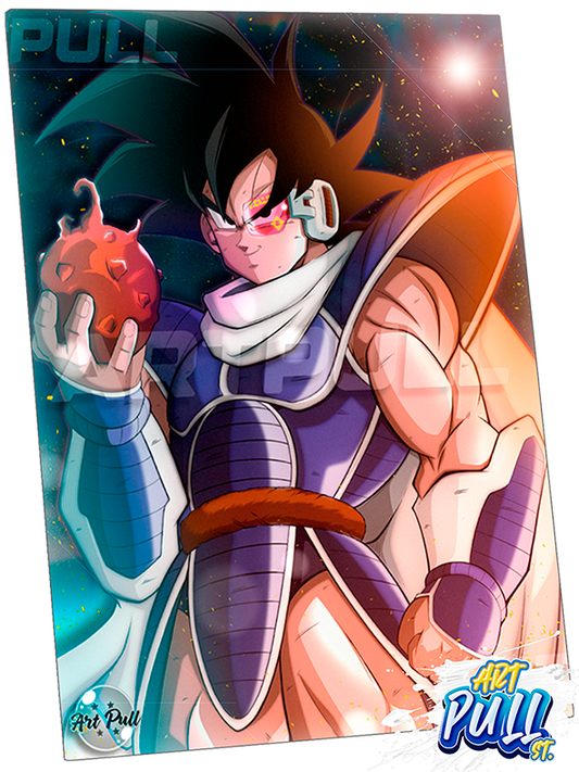 LÁMINA METÁLICA DRAGON BALL Z FRUIT OF THE LOOM TURLES