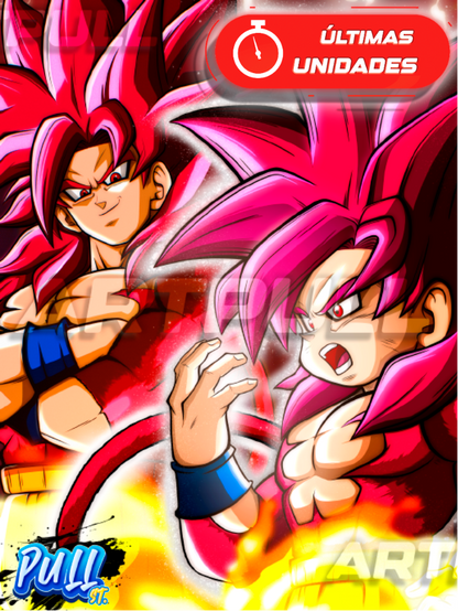LÁMINA DRAGON BALL DAIMA 4TH ESSENCE GOKU SSJ4