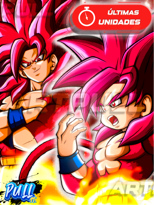 LÁMINA DRAGON BALL DAIMA 4TH ESSENCE GOKU SSJ4