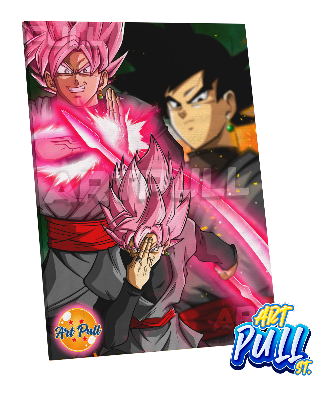 LIENZO DRAGON BALL SUPER BLACK