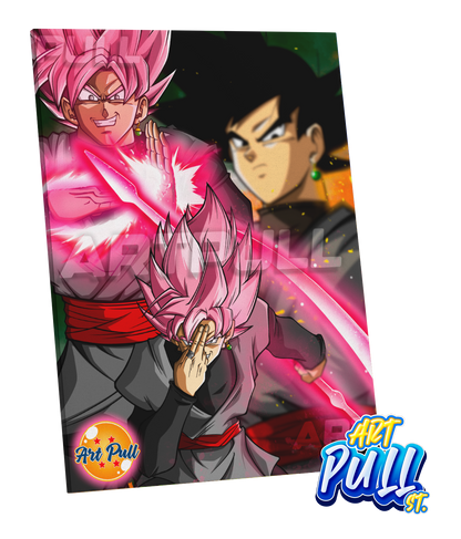 LIENZO DRAGON BALL SUPER BLACK