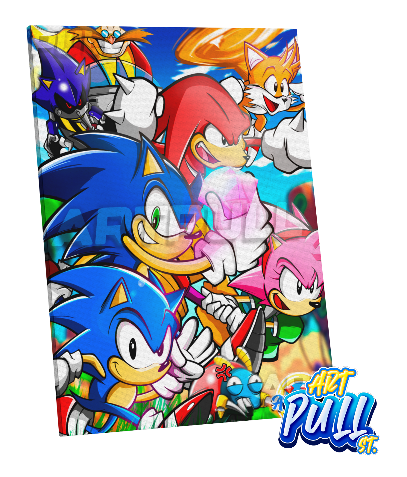 LIENZO BLUE GENESIS (33) SONIC THE HEDGEHOG