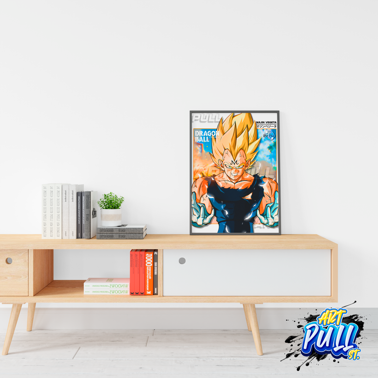 LÁMINA ULTIMATE HERO DBZ BROKEN MIND (01) MAJIN VEGETA