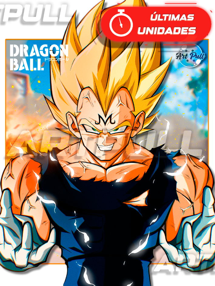 LÁMINA ULTIMATE HERO DBZ BROKEN MIND (01) MAJIN VEGETA