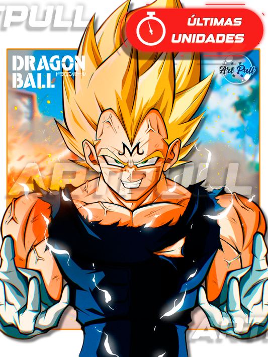 LÁMINA ULTIMATE HERO DBZ BROKEN MIND (01) MAJIN VEGETA