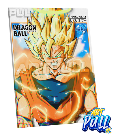 LIENZO DRAGON BALL Z BROKEN MIND (02) GOKU SSJ2