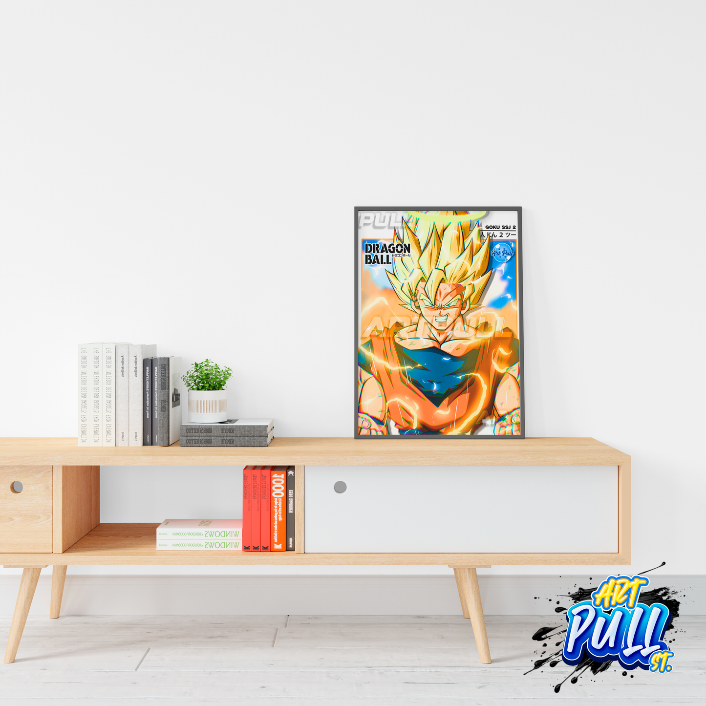 LÁMINA ULTIMATE HERO DBZ BROKEN MIND 02 GOKU SSJ2