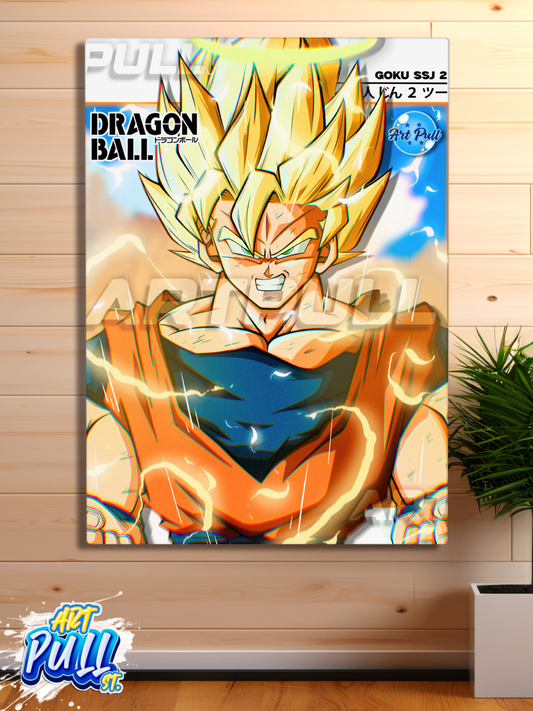 LIENZO DRAGON BALL Z BROKEN MIND (02) GOKU SSJ2
