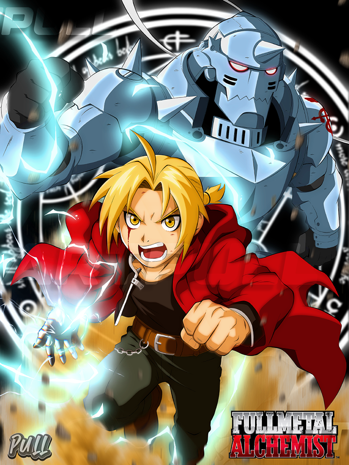 LÁMINA FULLMETAL ALCHEMIST BROTHERHOOD