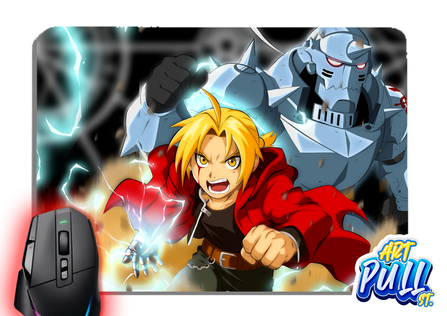 ALFOMBRILLA RATÓN RECTANGULAR FULLMETAL ALCHEMIST BROTHERHOOD