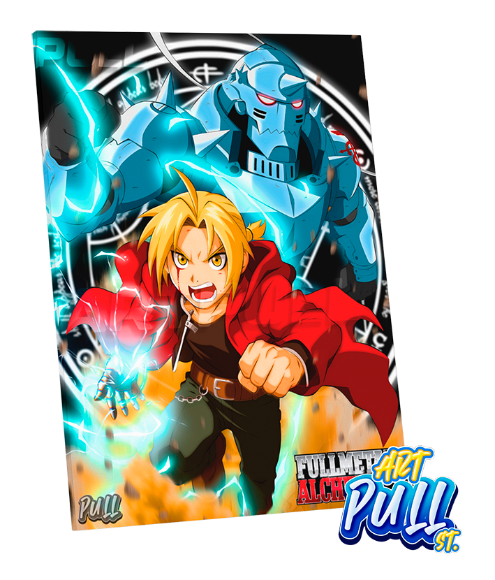 LIENZO FULLMETAL ALCHEMIST BROTHERHOOD