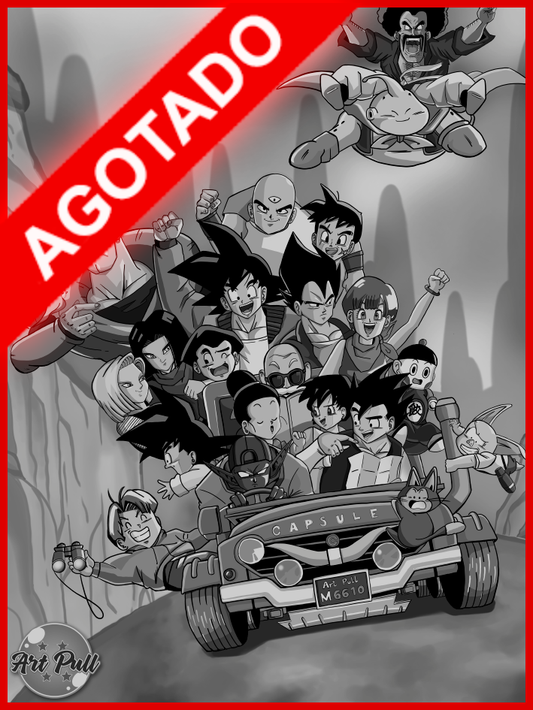 LÁMINA DRAGON BALL Z BUDOKAI 3