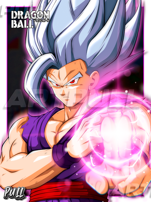 LÁMINA DRAGON BALL SUPER CALM BEAST GOHAN