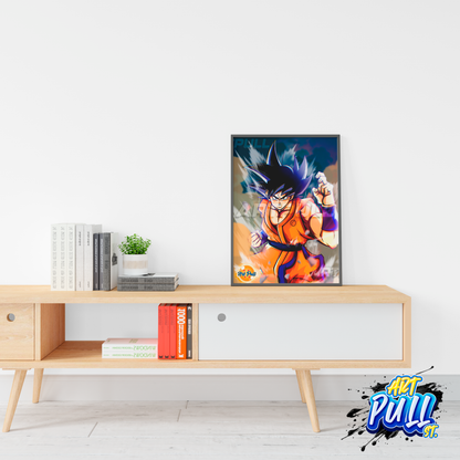 LÁMINA #DBZETTO GOKU DRAGON BALL SUPER