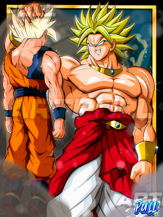 LÁMINA DRAGON BALL Z DEEP IMPACT