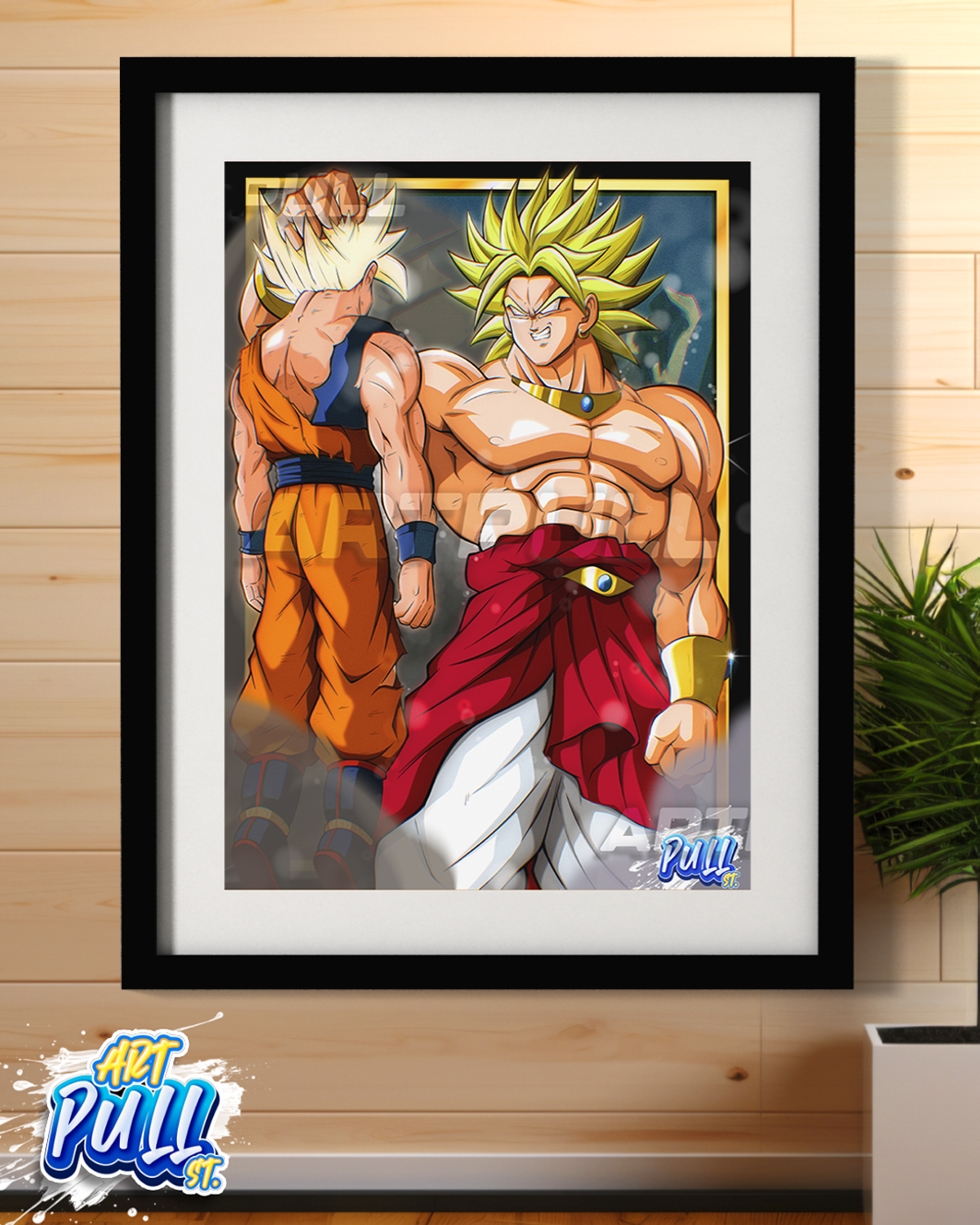 LÁMINA DRAGON BALL Z DEEP IMPACT