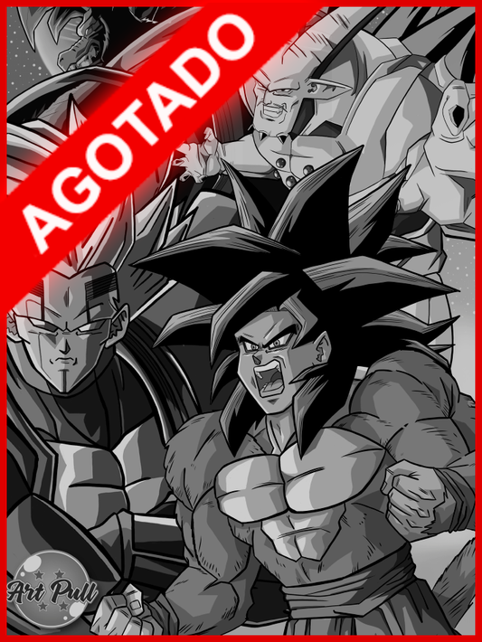 LÁMINA DRAGON BALL GT