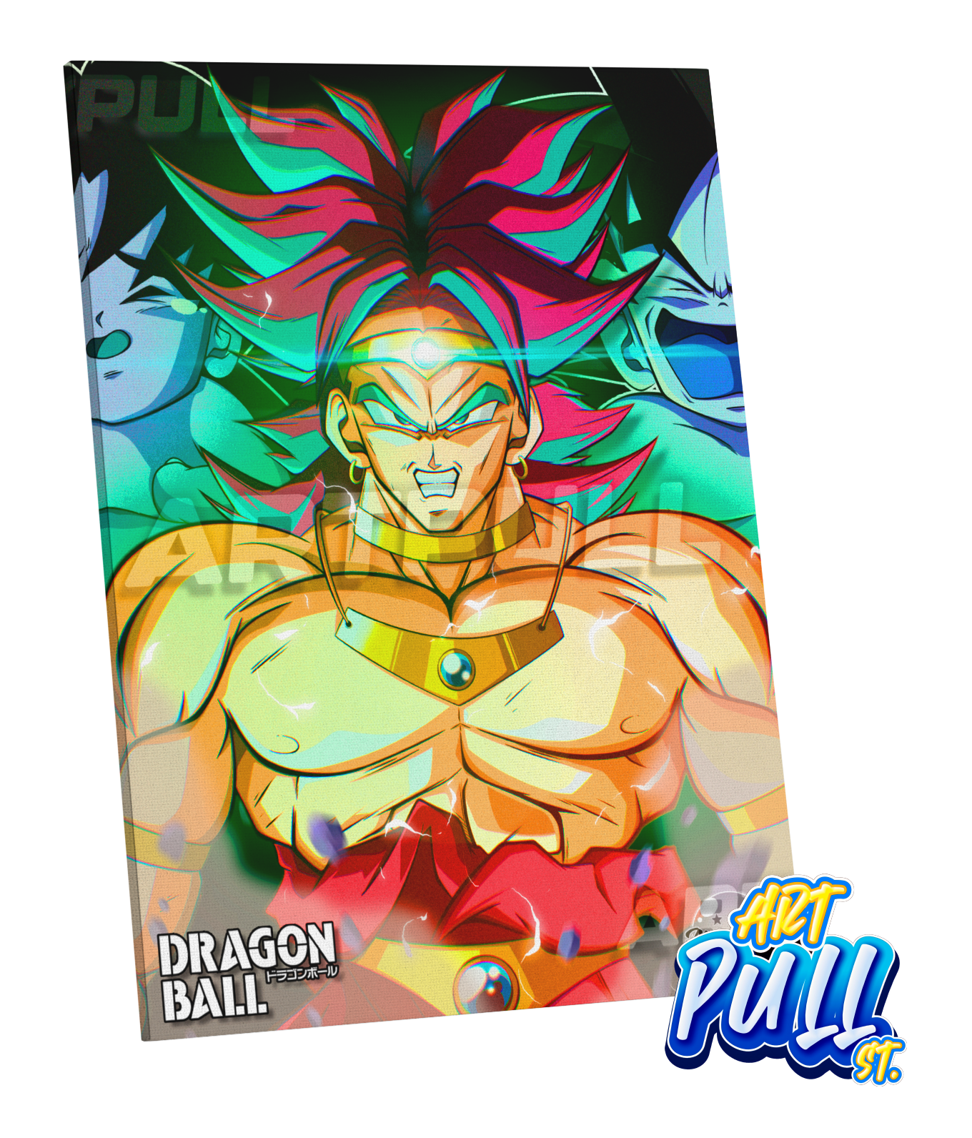 LIENZO DRAGON BALL DUAL SHOCK BROLY