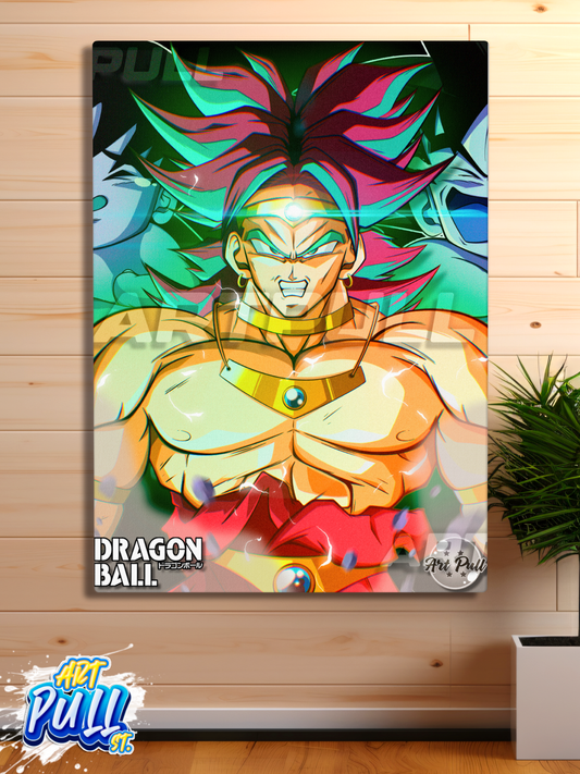 LIENZO DRAGON BALL DUAL SHOCK BROLY
