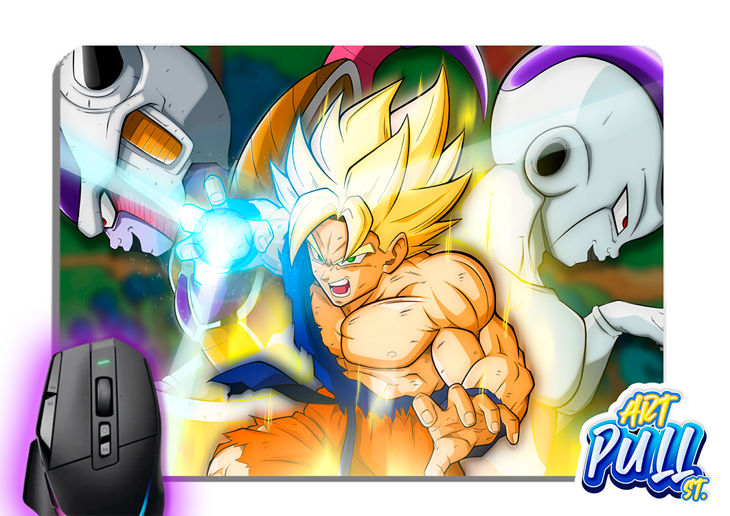 ALFOMBRILLA RATÓN RECTANGULAR DRAGON BALL Z FACE OF EVIL
