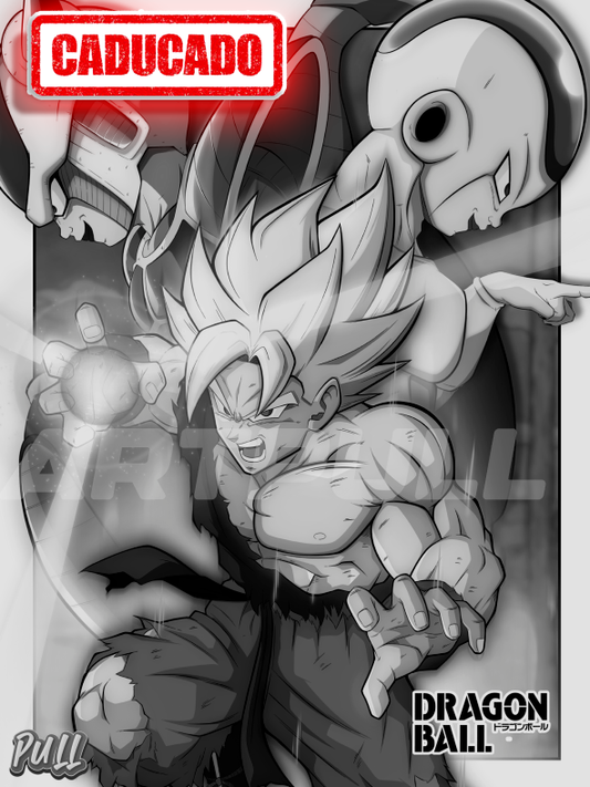RESERVA LÁMINA FACE OF EVIL DRAGON BALL Z