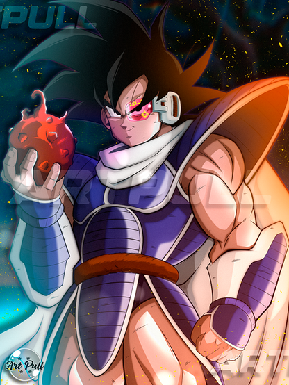 LÁMINA DRAGON BALL Z FRUIT OF THE LOOM TURLES