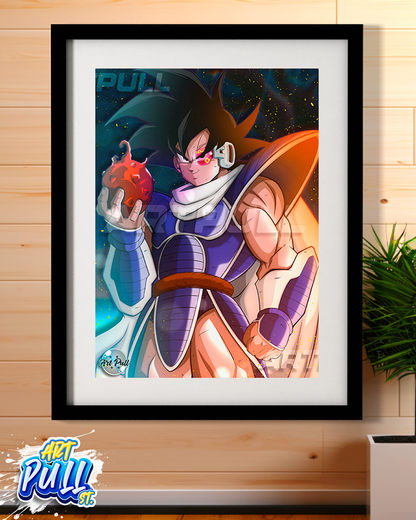 LÁMINA DRAGON BALL Z FRUIT OF THE LOOM TURLES