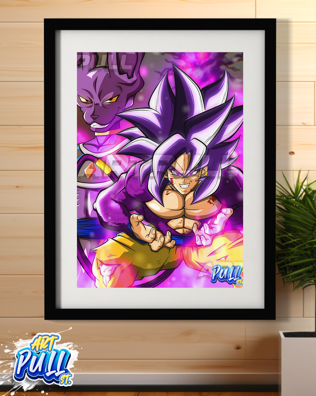 LÁMINA WHAT IF... KAKAROTTO HYPER EGO DRAGON BALL SUPER