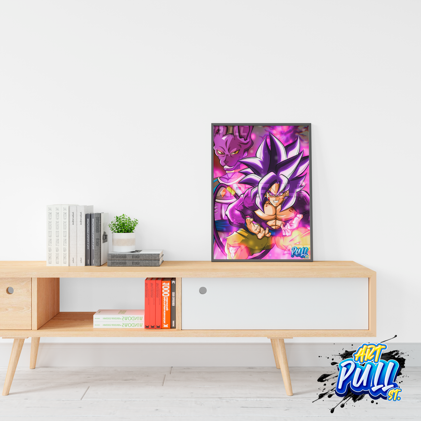 LÁMINA WHAT IF... KAKAROTTO HYPER EGO DRAGON BALL SUPER