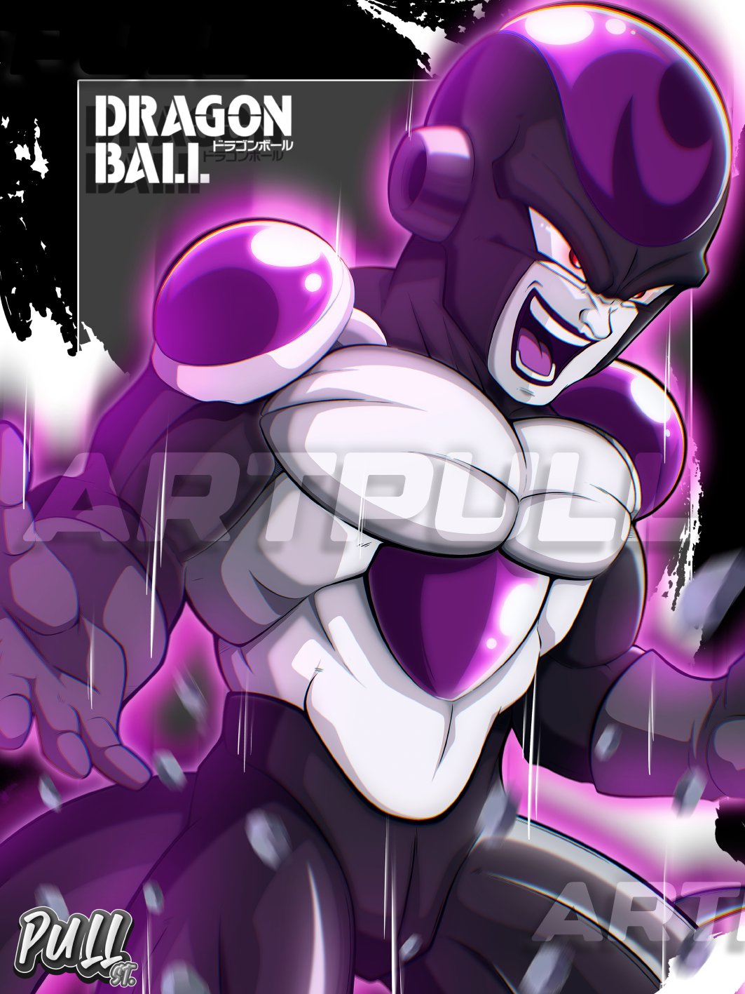 LÁMINA DRAGON BALL SUPER ICE BLACK