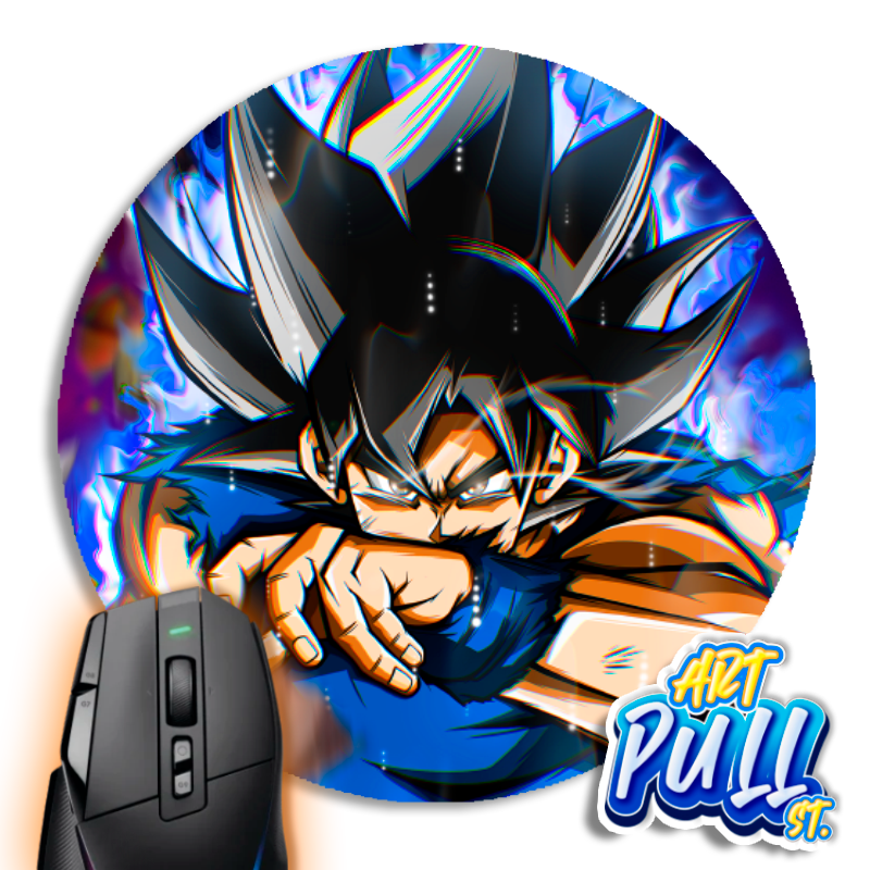 ALFOMBRILLA RATÓN REDONDA DRAGON BALL SUPER IMPERFECT GOD