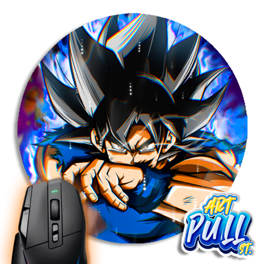 ALFOMBRILLA RATÓN REDONDA DRAGON BALL SUPER IMPERFECT GOD