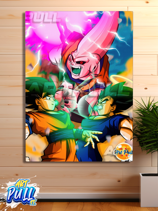 LIENZO DRAGON BALL Z IT,S NOW OR NEVER