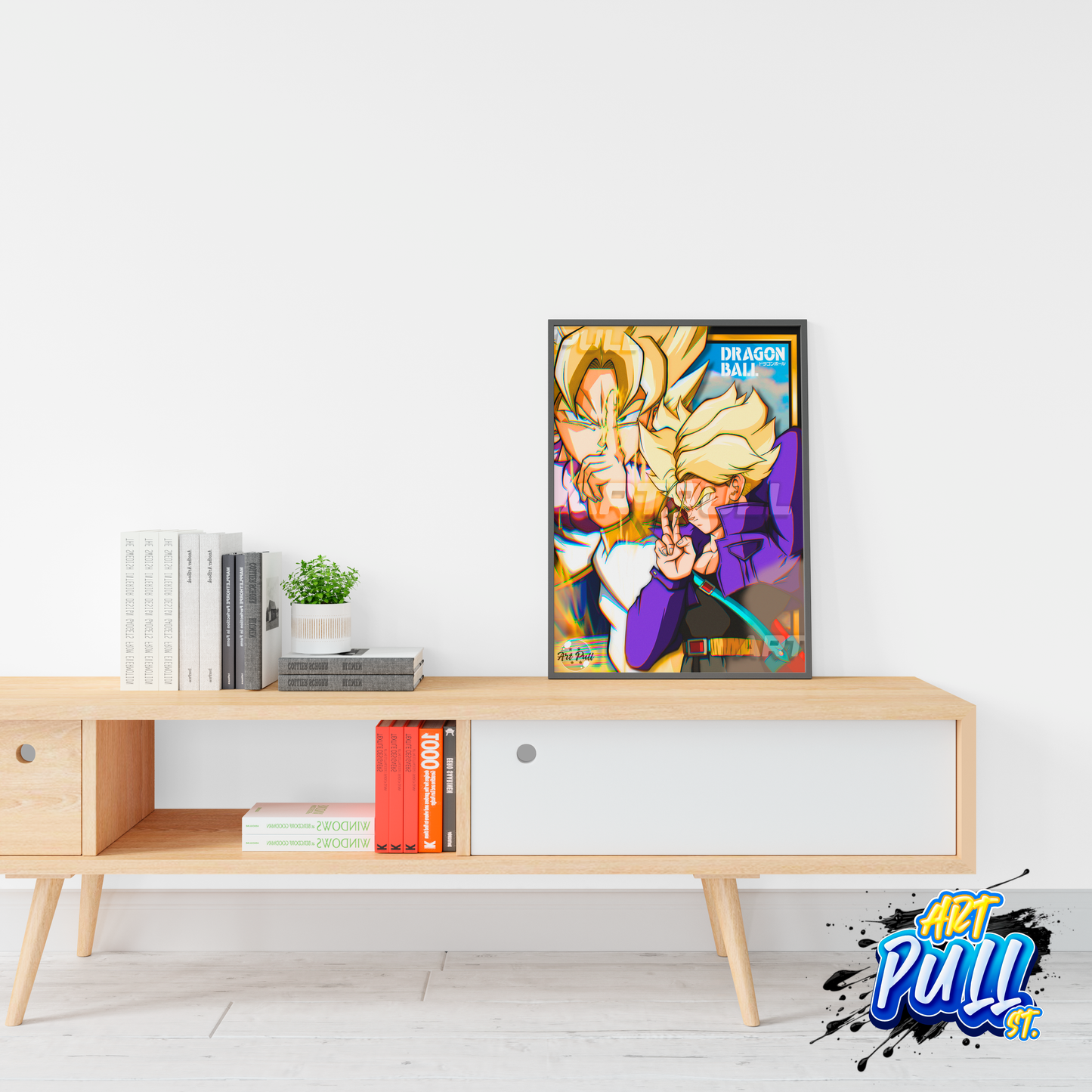 LÁMINA DRAGON BALL Z I,M LIKE YOU FUTURE TRUNKS