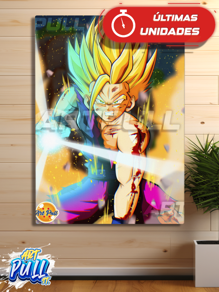 LIENZO DRAGON BALL Z SOLAR WAVE (02) GOHAN SSJ2