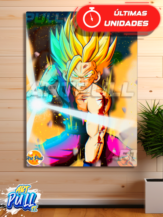 LIENZO DRAGON BALL Z SOLAR WAVE (02) GOHAN SSJ2
