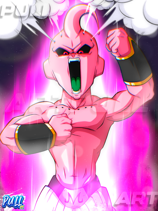 LÁMINA DRAGON BALL Z LITTLE BIG INFERNO KID BUU