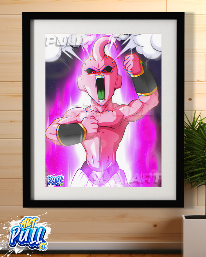 LÁMINA DRAGON BALL Z LITTLE BIG INFERNO KID BUU