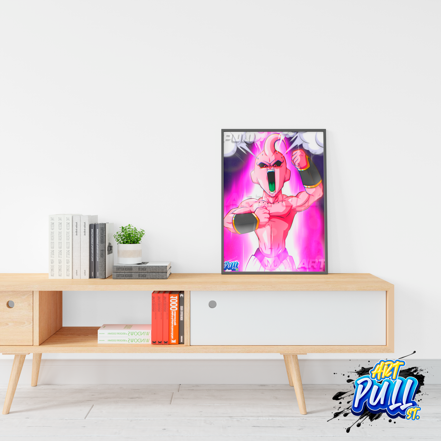 LÁMINA DRAGON BALL Z LITTLE BIG INFERNO KID BUU