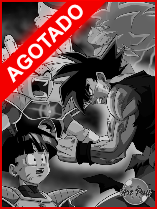 LÁMINA DRAGON BALL Z NAMEK GOKU SUPER SAIYAN