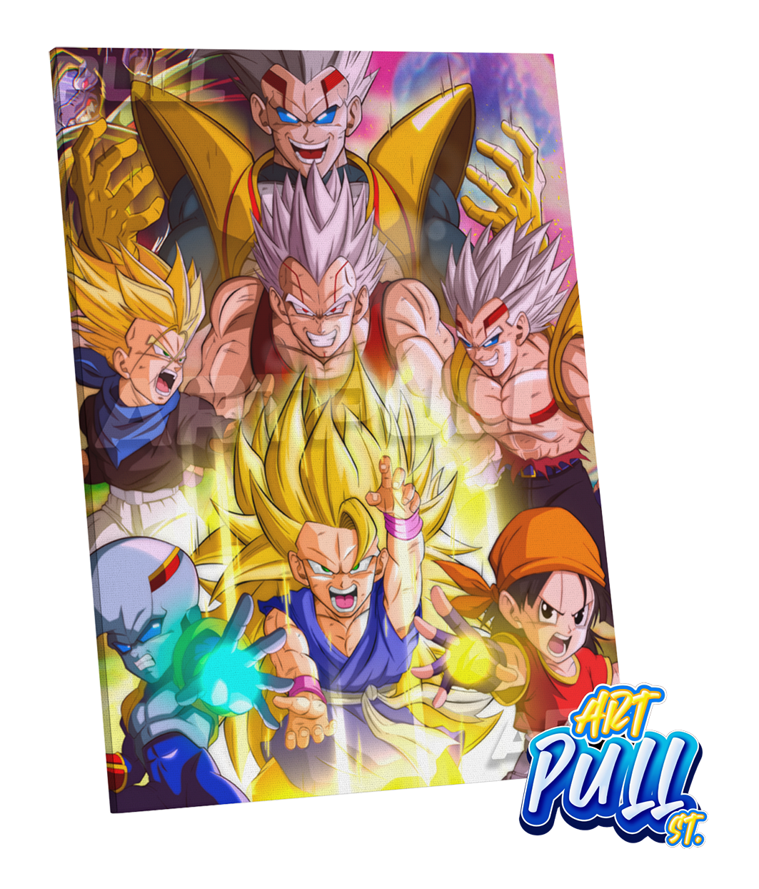 LIENZO DRAGON BALL GT PARASITE BABY