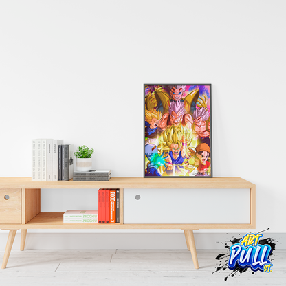LÁMINA DRAGON BALL GT PARASITE BABY