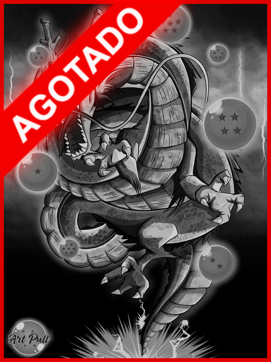 LÁMINA DRAGON BALL Z SHENRON