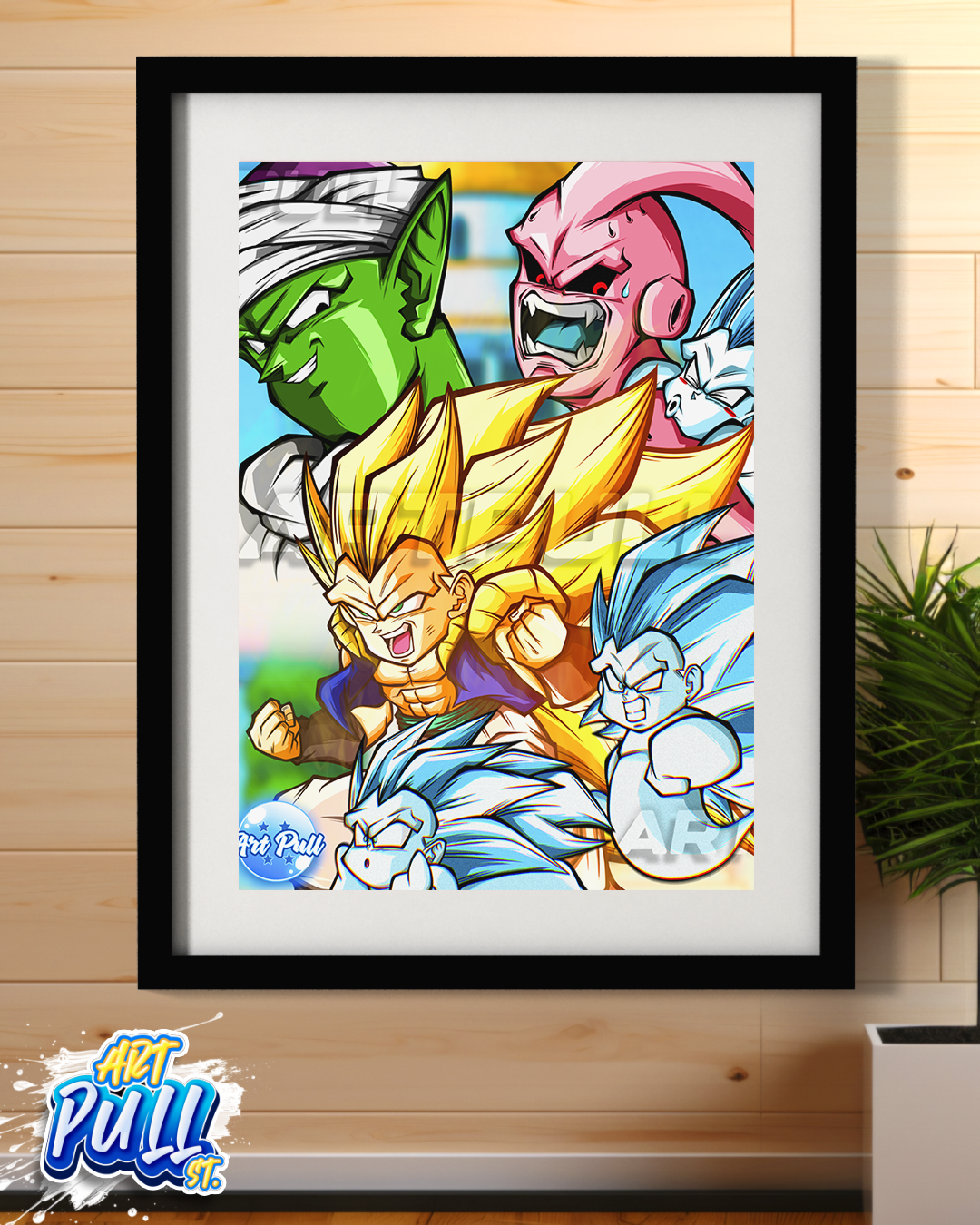 LÁMINA SMASH GHOST GOTENKS SSJ3 DRAGON BALL Z