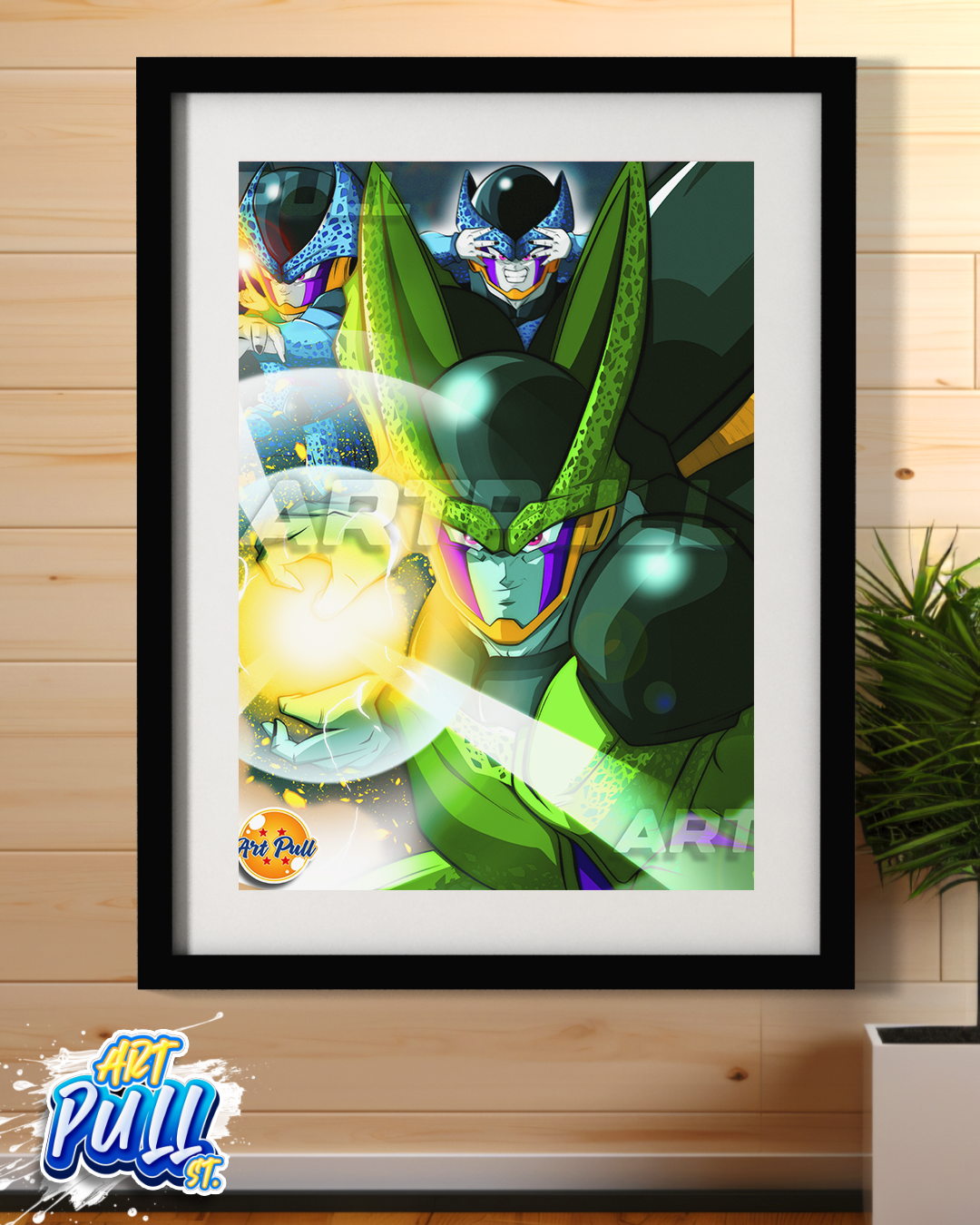 LÁMINA DRAGON BALL Z SOLAR WAVE (01) PERFECT CELL