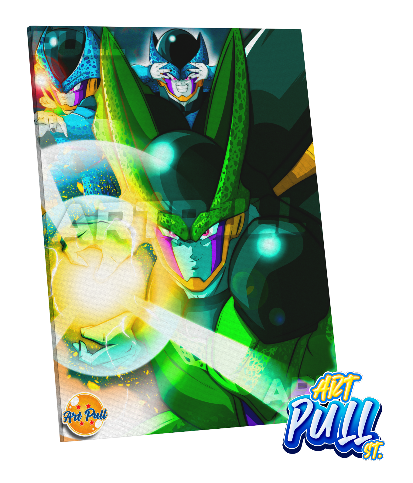 LIENZO DRAGON BALL Z SOLAR WAVE (01) PERFECT CELL