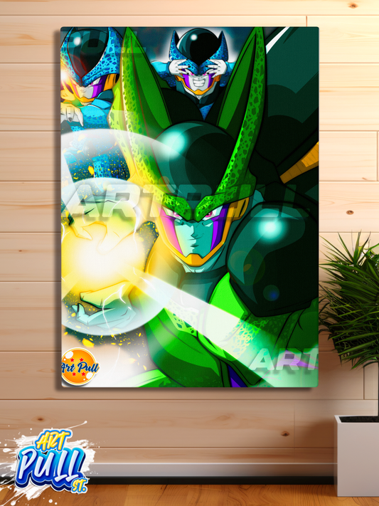 LIENZO DRAGON BALL Z SOLAR WAVE (01) PERFECT CELL