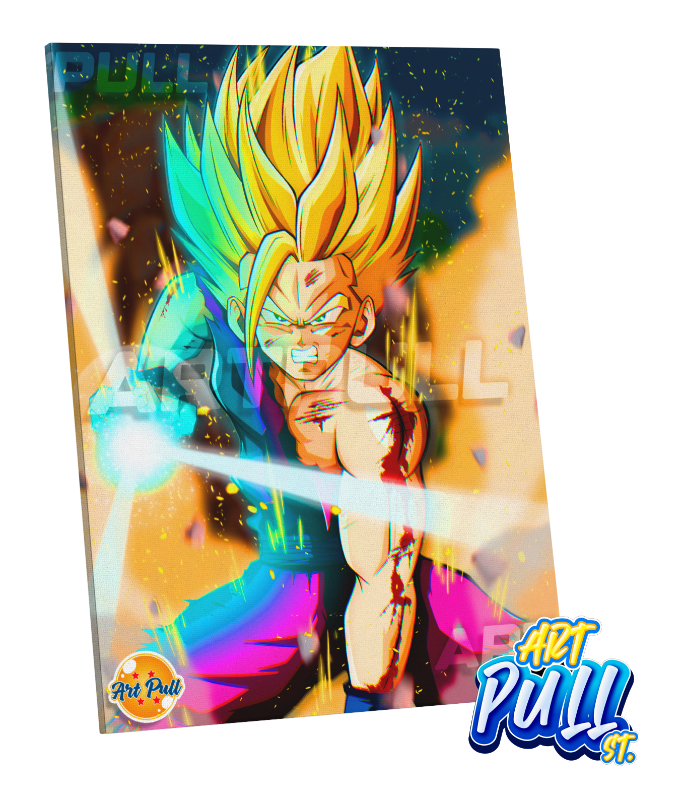 LIENZO DRAGON BALL Z SOLAR WAVE (02) GOHAN SSJ2