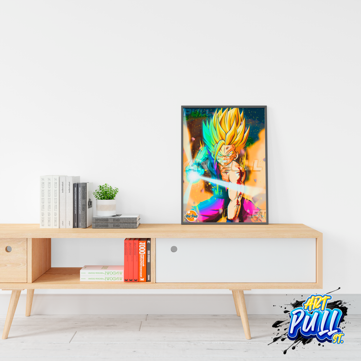 LÁMINA DRAGON BALL Z SOLAR WAVE (02) GOHAN SSJ2